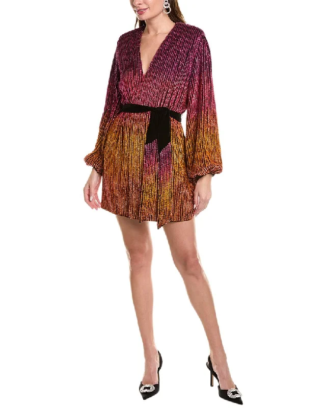 Retrofête Gabrielle Sequin Ombre Mini Dress Sequin Dress Vibe