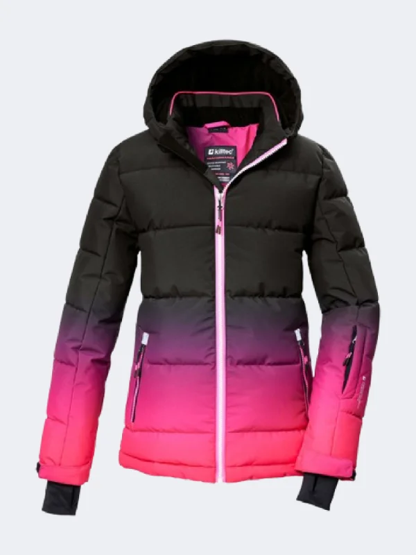 Killtec Ksw 330 Girls Skiing Jacket Pink Women's trendy jackets