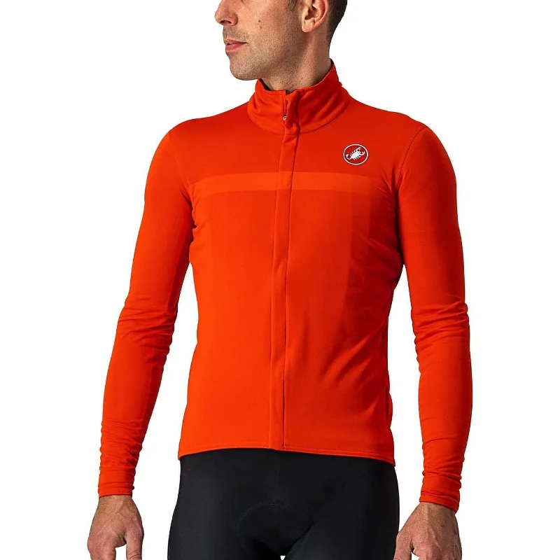 Castelli Goccia Waterproof Mens Cycling Jacket - Red Women's summer jackets