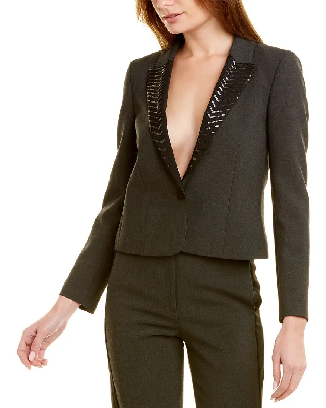 Peserico Sashed Jacket Casual Blazer Outfit