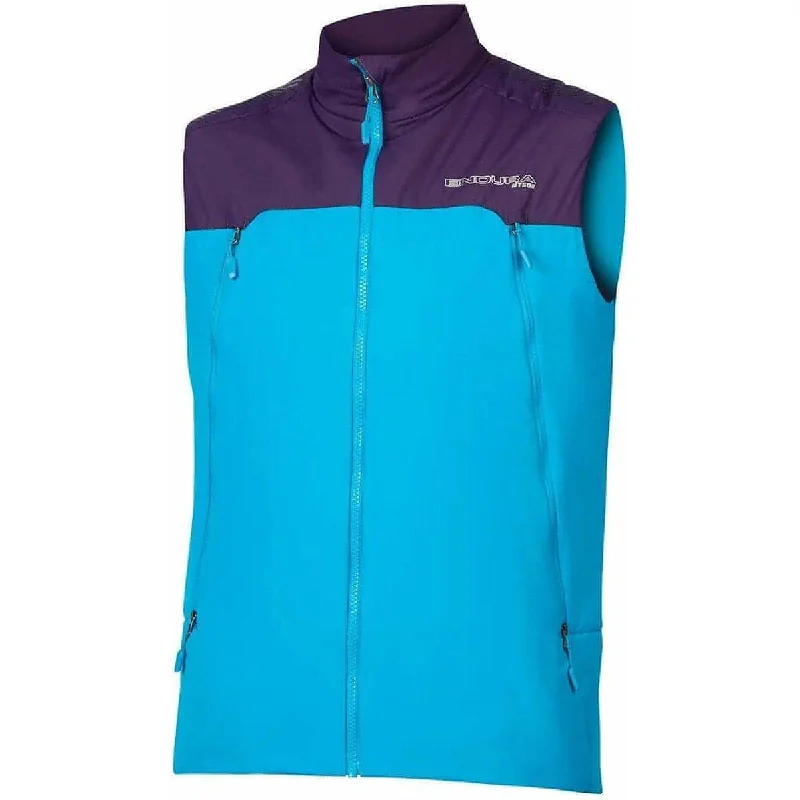 Endura MT500 Freezing Point Mens Cycling Gilet - Blue Women's cotton jackets