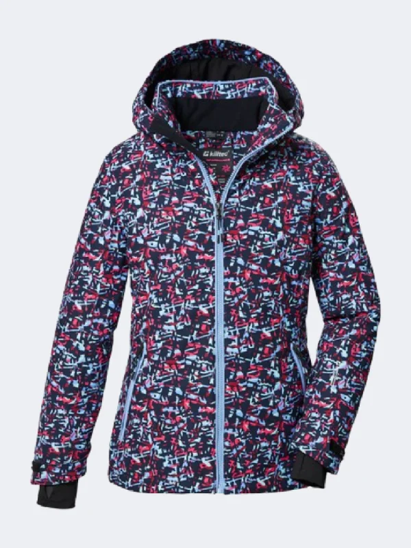 Killtec Ksw 338 Girls Skiing Jacket Dark Navy Women's Nike jackets