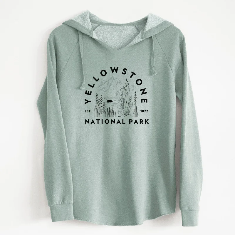 Yellowstone National Park - Cali Wave Hooded Sweatshirt Everyday Hoodie Sweatshirt