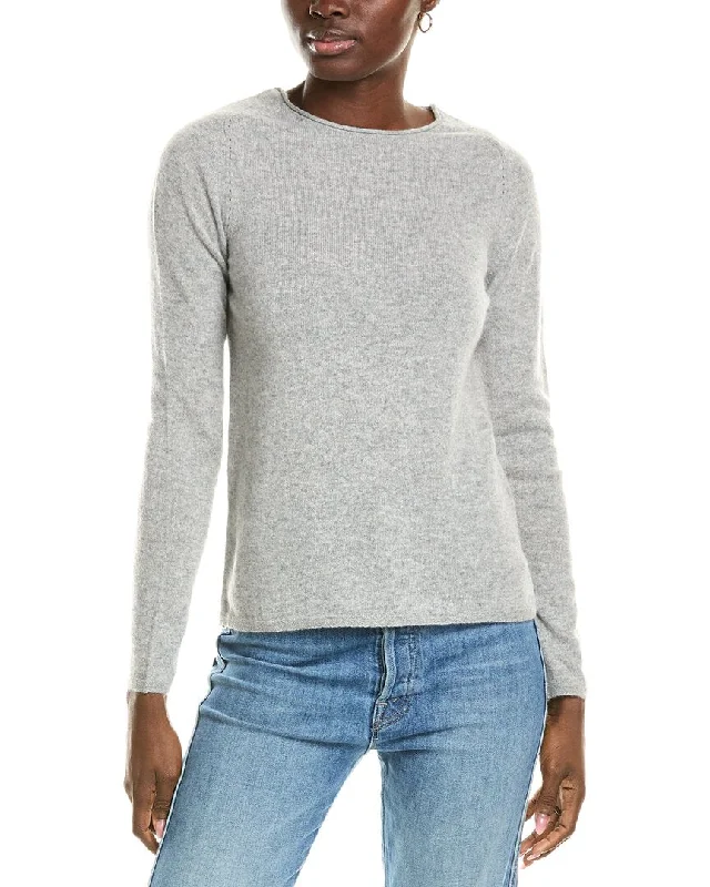 Sofiacashmere Relaxed Crewneck Cashmere Sweater Zara sweaters