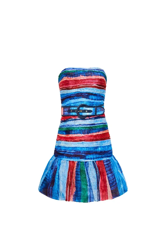 Rimini Strapless Mini Dress Preppy mini dresses