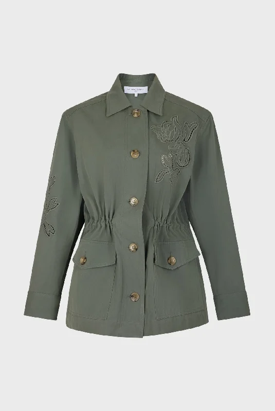 Trench Coat Sully Dze01z011 Green