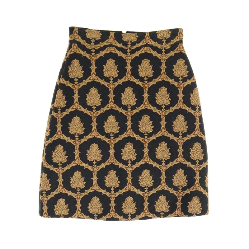 Gucci Rayon Skirt 445033 Polka dot unclassified skirts