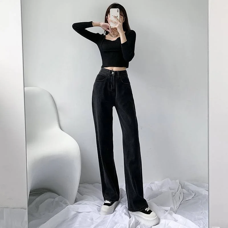 NiDELL: Glamorous Spring Trousers Jeans For Women Wedding guest unclassified skirts