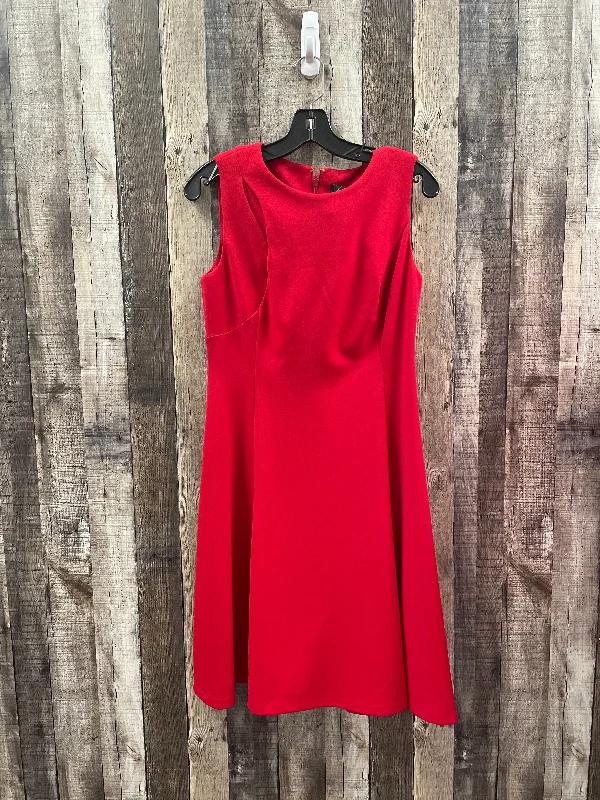 Dress Casual Midi By Dkny In Red, Size: S Best midi dresses for petites