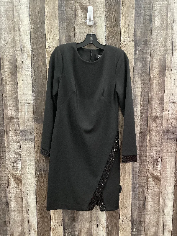 Dress Party Midi By Dkny In Black, Size: S Best value midi dresses