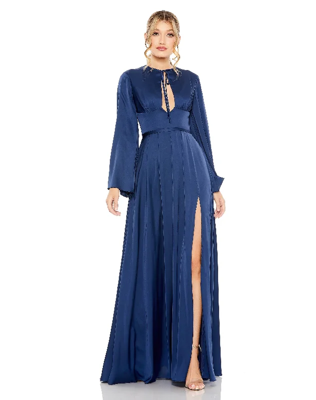 Mac Duggal 68308 Long Sleeve Formal A Line Dress Sexy maxi dresses