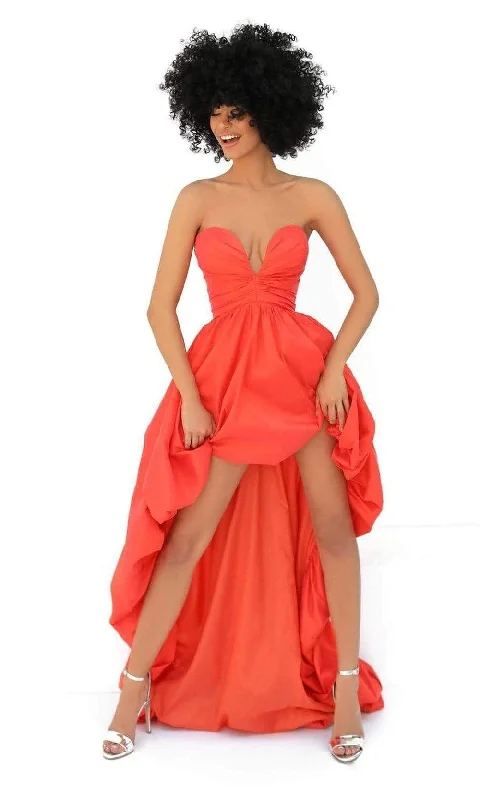 Tarik Ediz - 51053 Strapless High Low Gown Trendy party dresses under $50