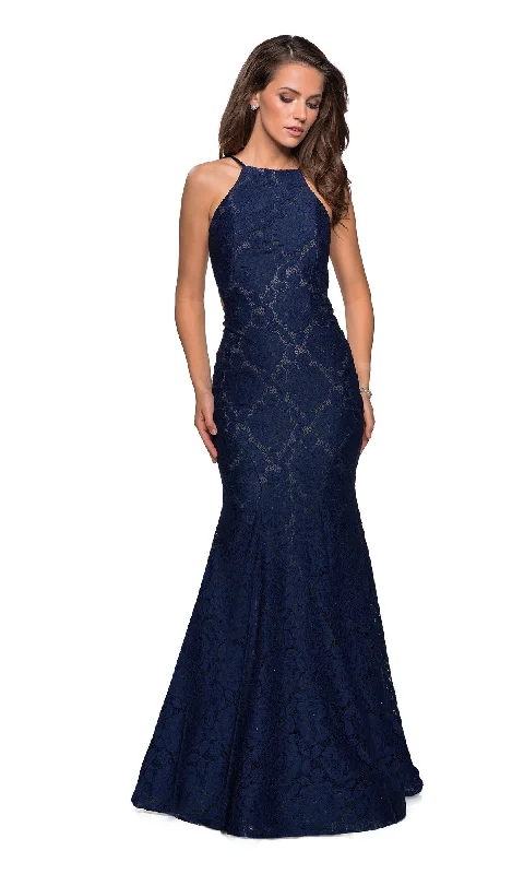 La Femme Floral Lace Mermaid Prom Dress 27289 Comfortable floral dresses for everyday wear