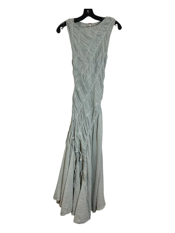 Dress Casual Maxi By Free People In Green, Size: Xs Flowing Maxi Skirt