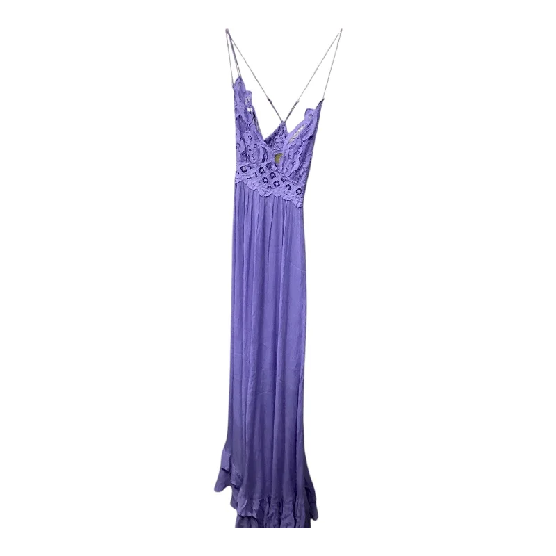 Dress Casual Maxi By Free People In Purple, Size: Xs Midi Maxi Outfit